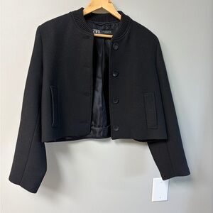 Zara Women's Elegant Black Blazer